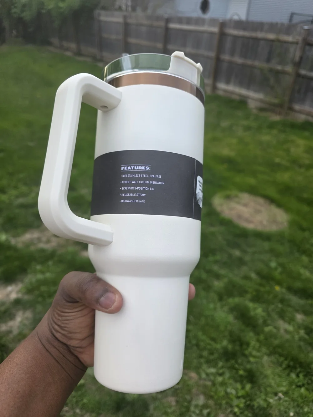 TARGET EXCLUSIVE RARE OG MAGNOLIA CREAM AND COPPER 40OZ WITH TAG - Picture 3 of 6